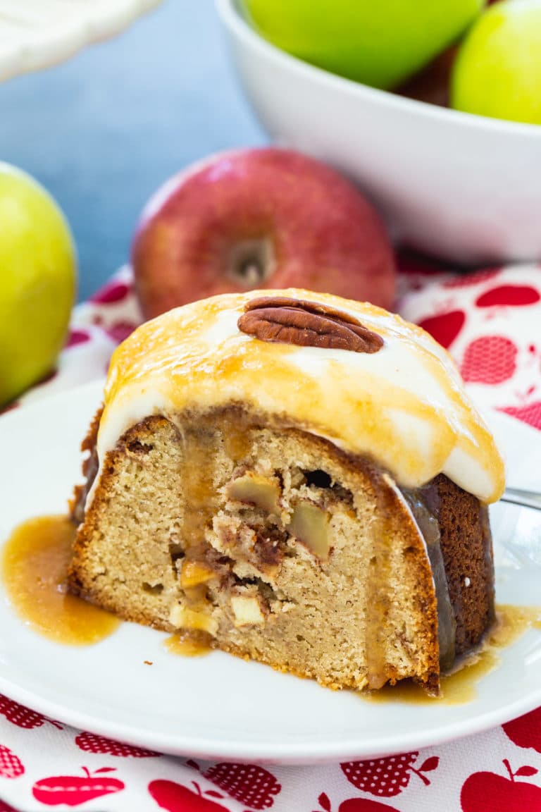 Caramel Apple Pound Cake Recipe Spicy Southern Kitchen 0835