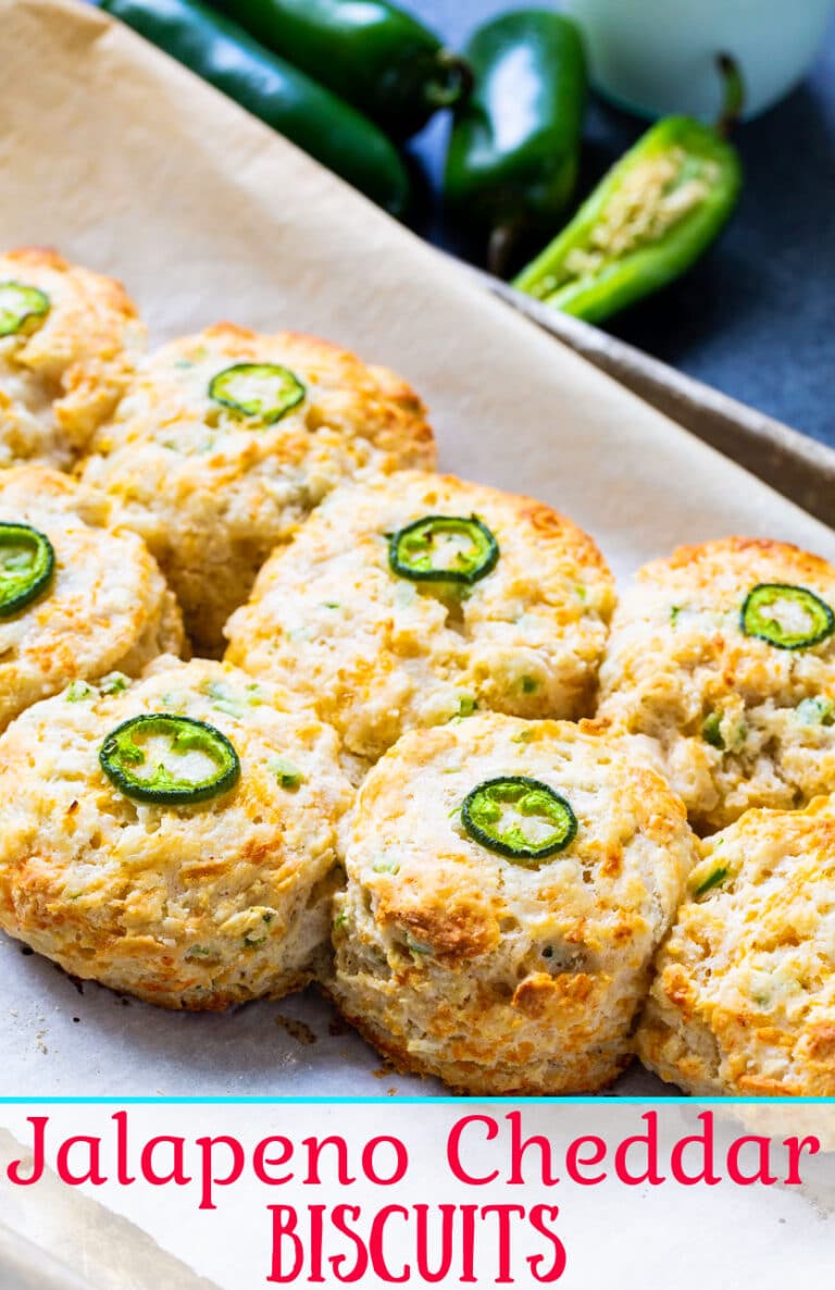 Jalapeno Cheddar Biscuits - Spicy Southern Kitchen