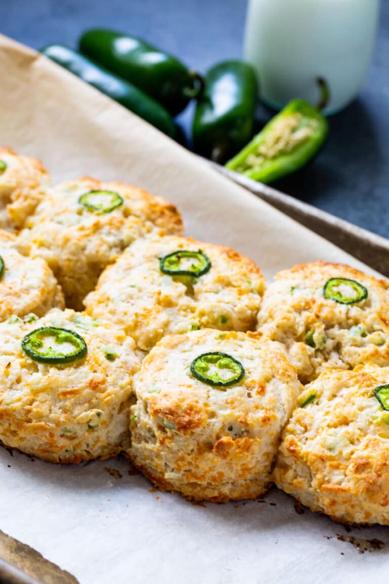 Jalapeno Cheddar Biscuits Spicy Southern Kitchen