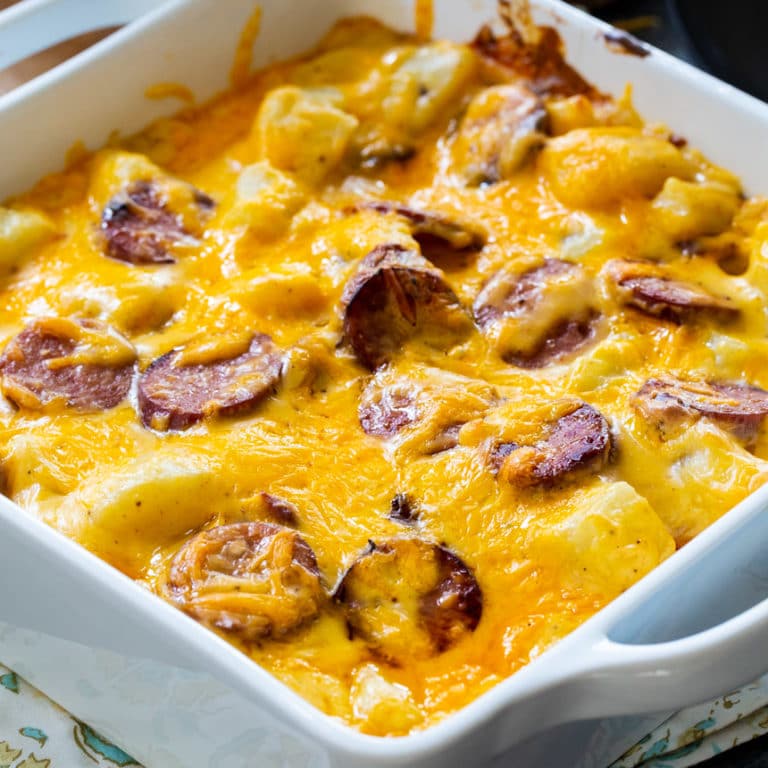Cheesy Potatoes With Smoked Sausage Spicy Southern Kitchen,Dragon Lizard