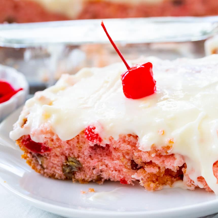 Cherry Sheet Cake