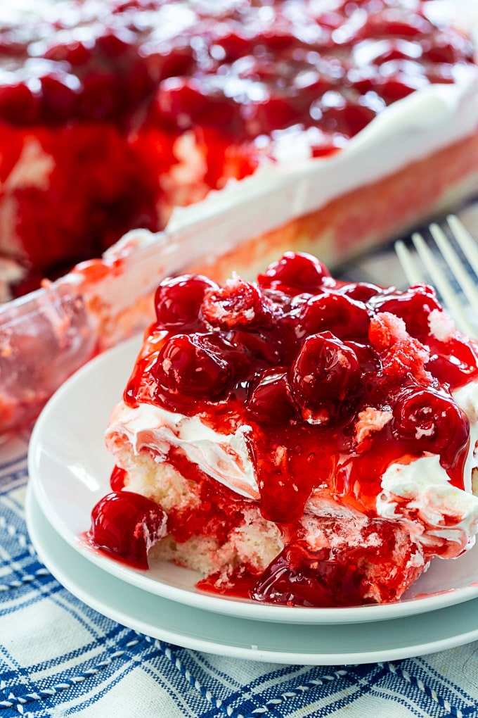Cherry Poke Cake Spicy Southern Kitchen