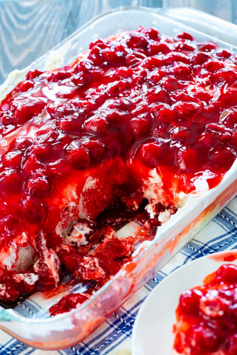 Cherry Poke Cake Spicy Southern Kitchen