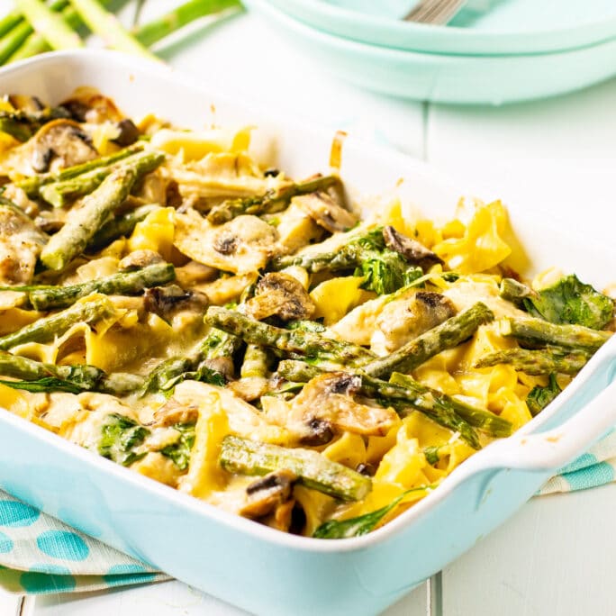 Chicken and Asparagus Casserole - Spicy Southern Kitchen