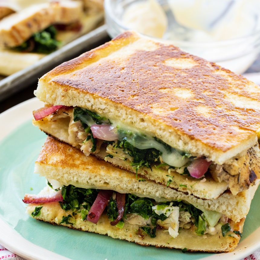 Chicken Florentine Panini