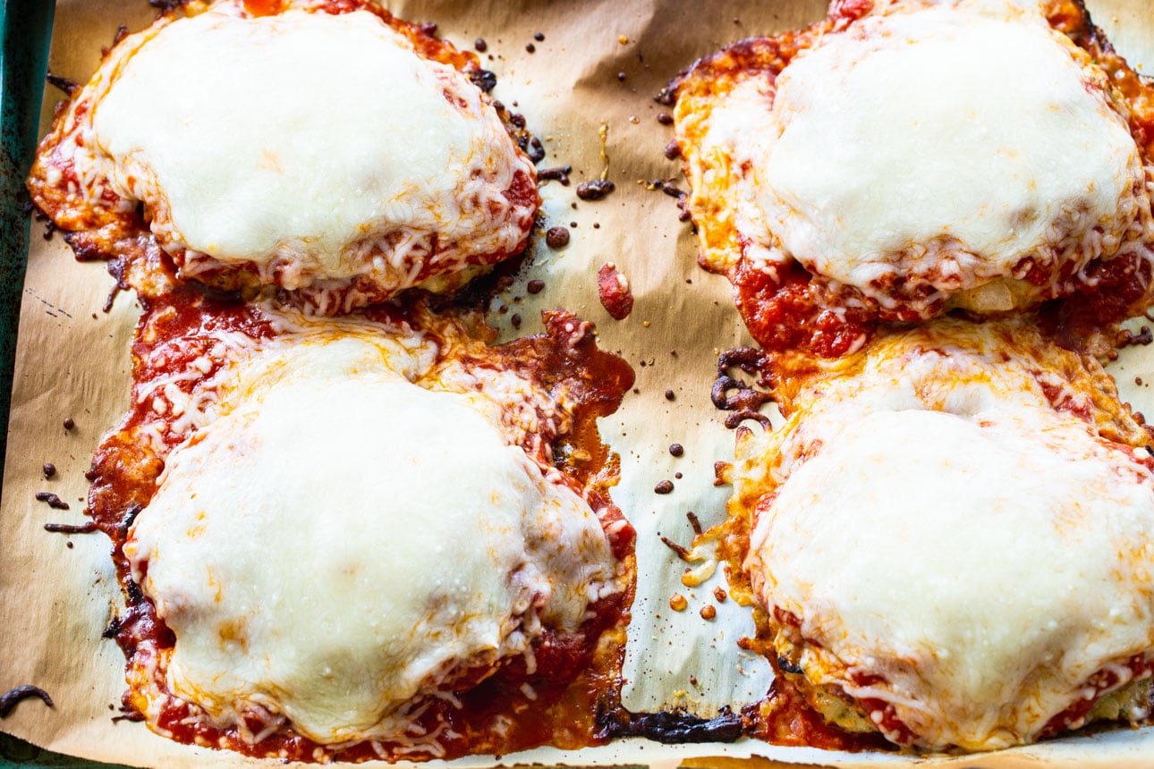 Chicken Patty Parmesan