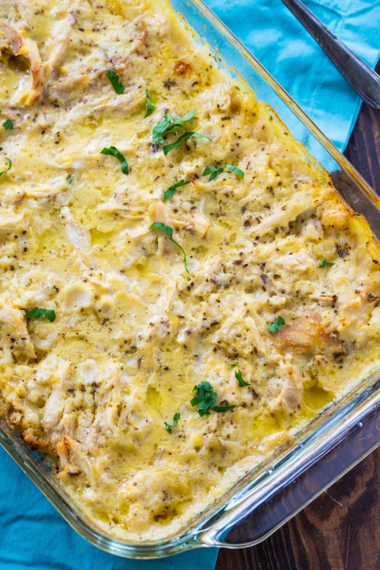 Chicken and Dumpling Casserole - Spicy Southern Kitchen