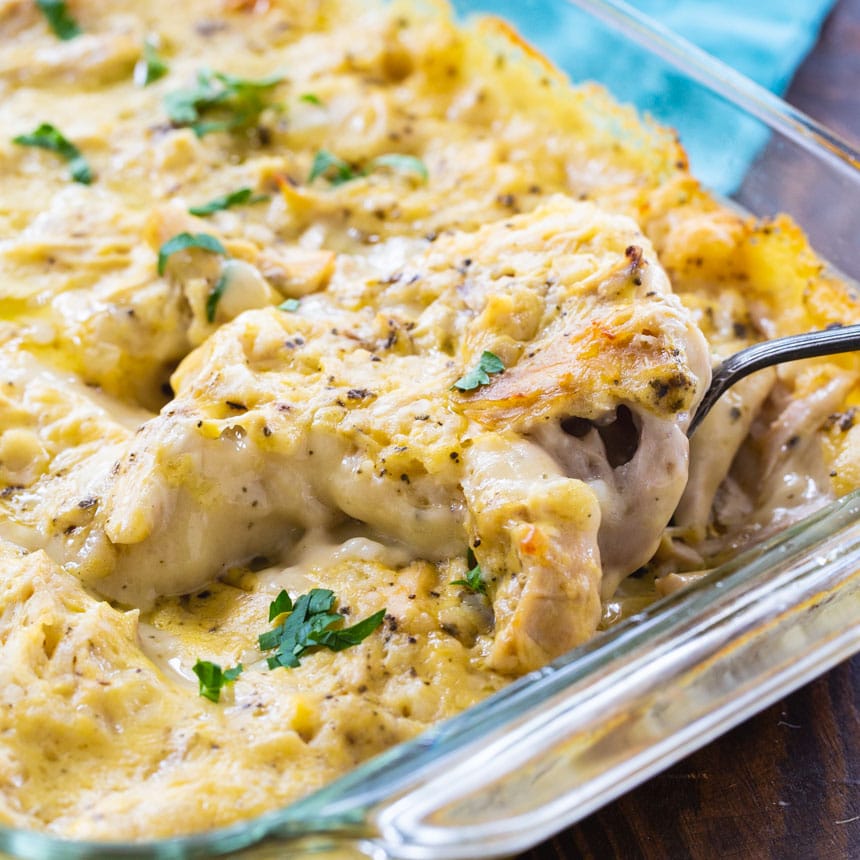 Chicken and Dumpling Casserole - Chef in Training