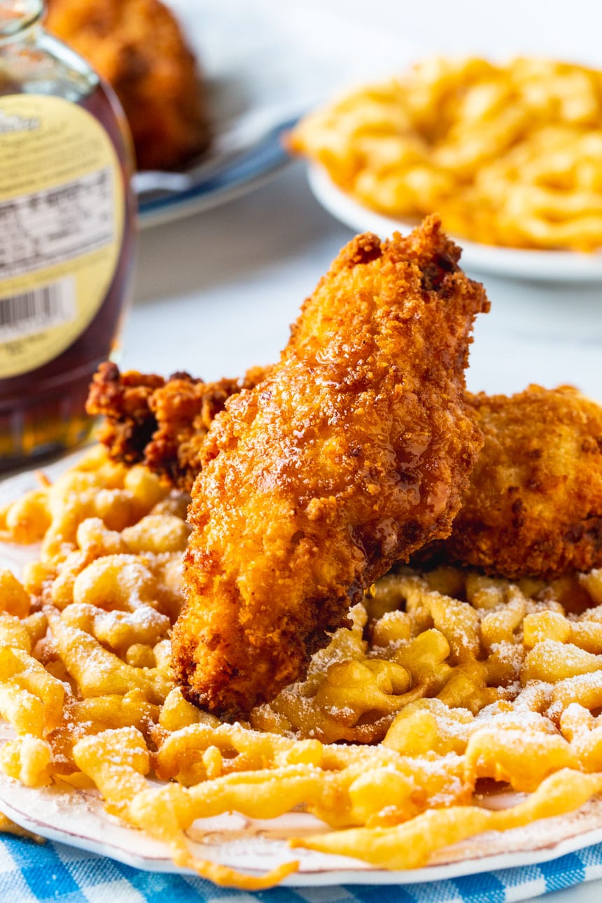 Chicken and Funnel Cake