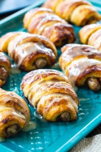 Cinnamon Roll Pigs in a Blanket