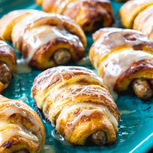 Cinnamon Roll Pigs in a Blanket