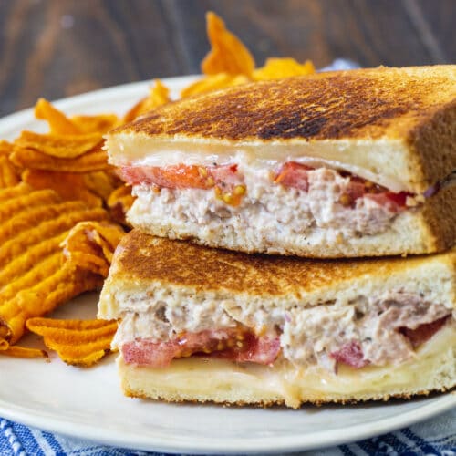 Classic Tuna Melt - Spicy Southern Kitchen