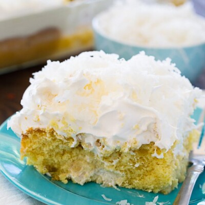 Coconut Cream Poke Cake - Spicy Southern Kitchen