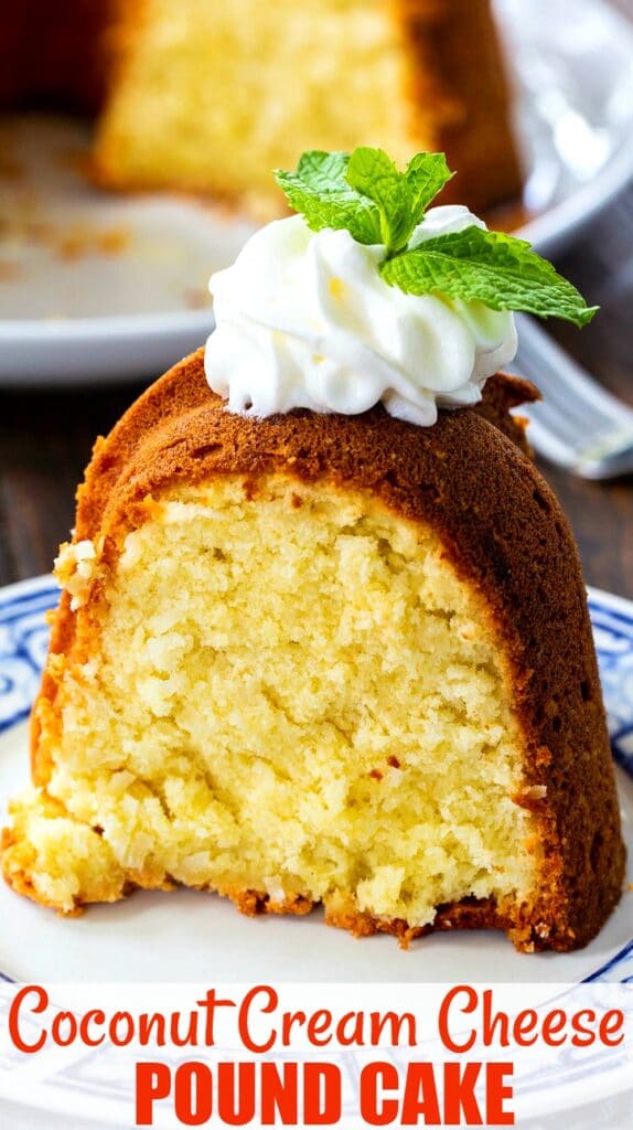 Coconut Cream Cheese Pound Cake Spicy Southern Kitchen