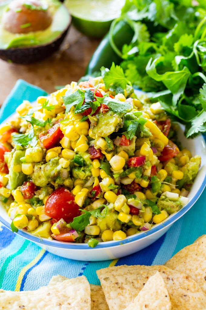 Avocado and Corn Salsa - Spicy Southern Kitchen