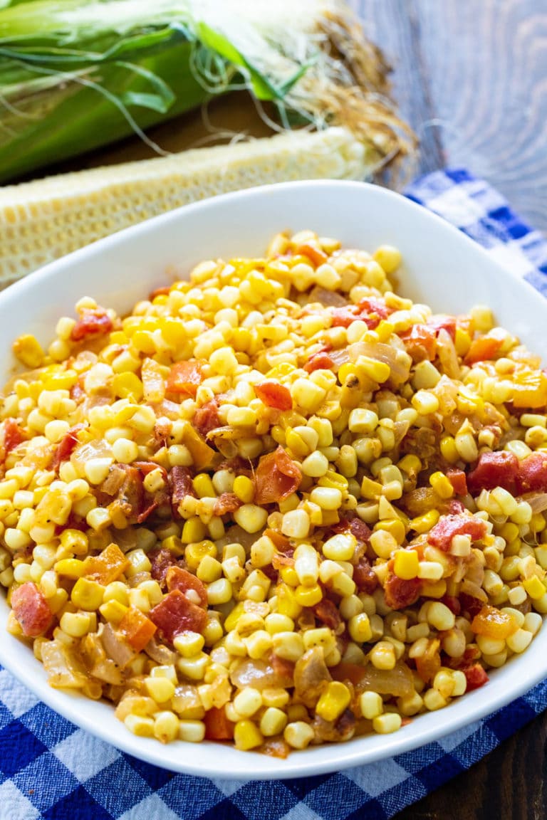 Corn Maque Choux Spicy Southern Kitchen