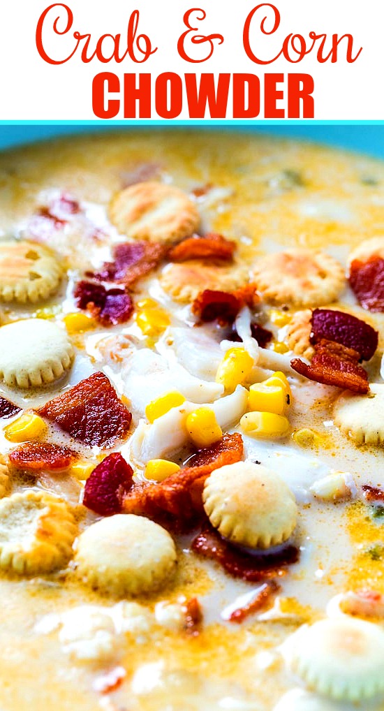 Close-up of Chowder in a bowl.