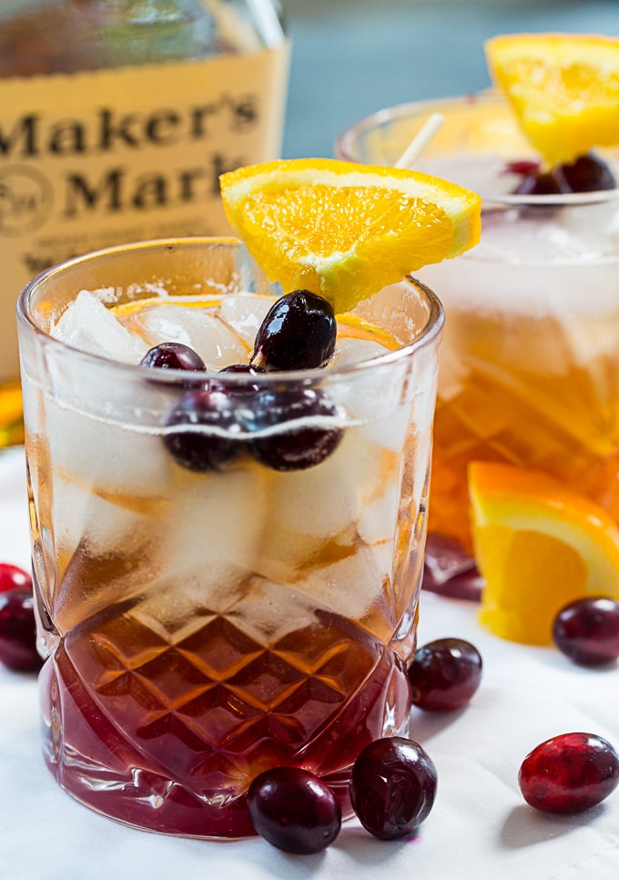 Cranberry Old-Fashioned 