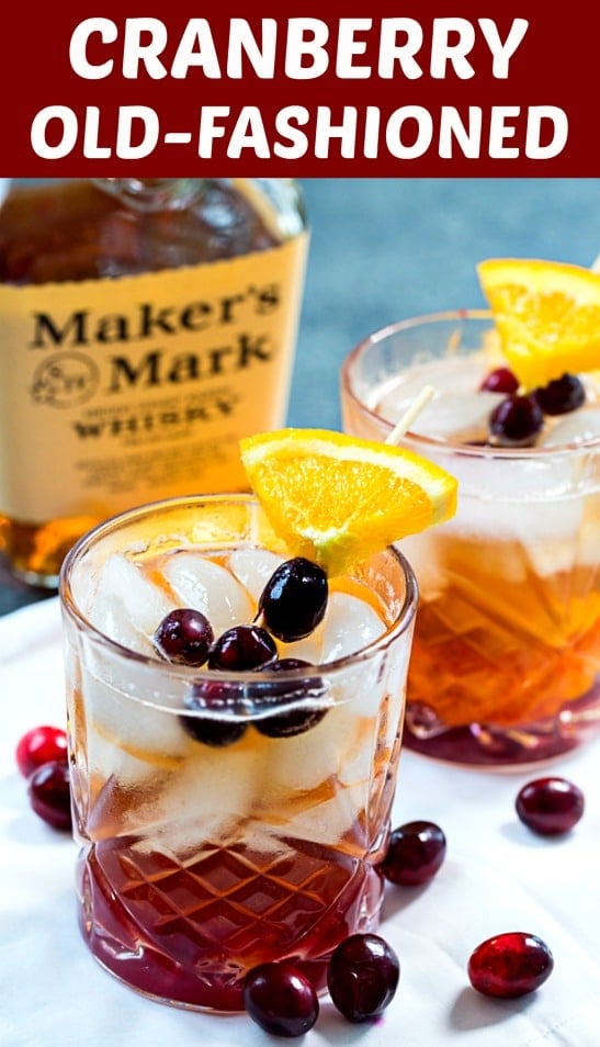 Cranberry Old-Fashioned 