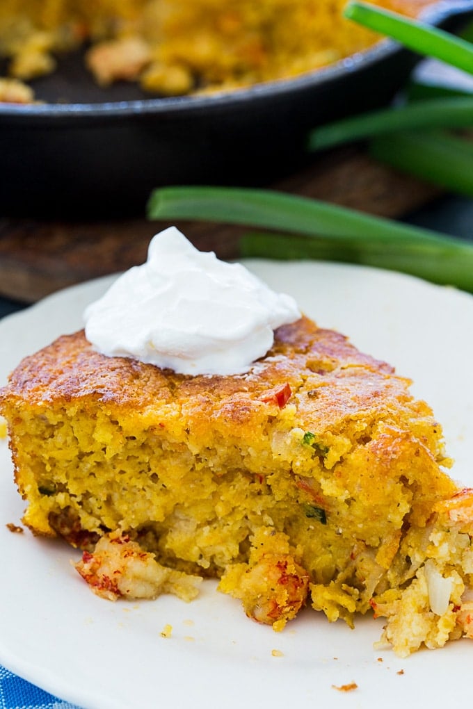 Crawfish Cornbread Y Southern Kitchen