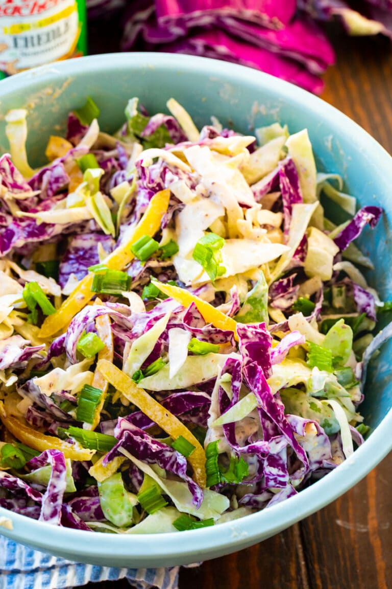 Creamy Creole Coleslaw Spicy Southern Kitchen
