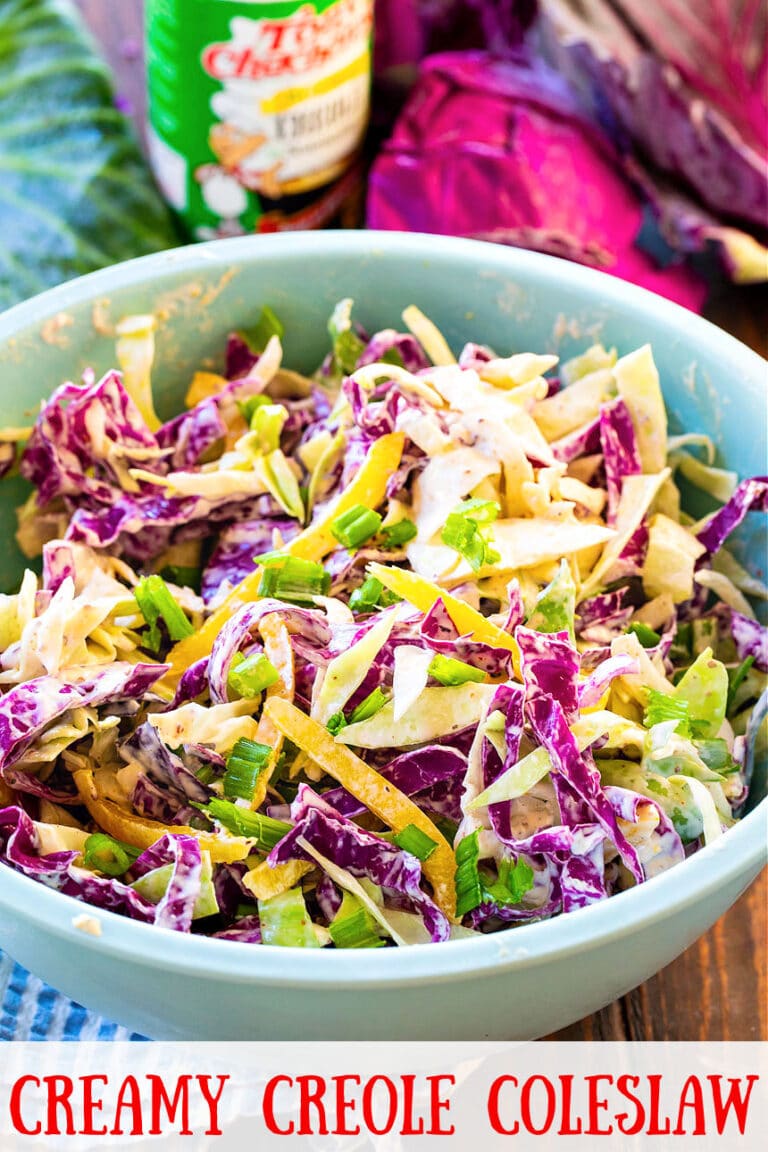 Creamy Creole Coleslaw Spicy Southern Kitchen