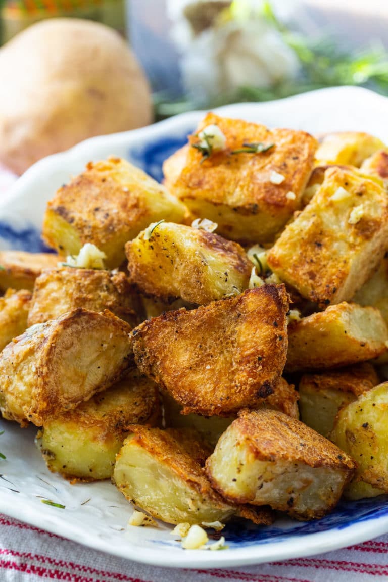 Super Crispy Roasted Potatoes - Spicy Southern Kitchen