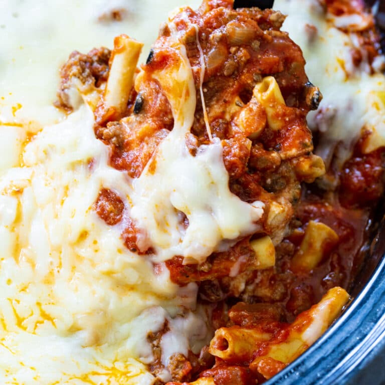 Crock Pot Baked Ziti Spicy Southern Kitchen