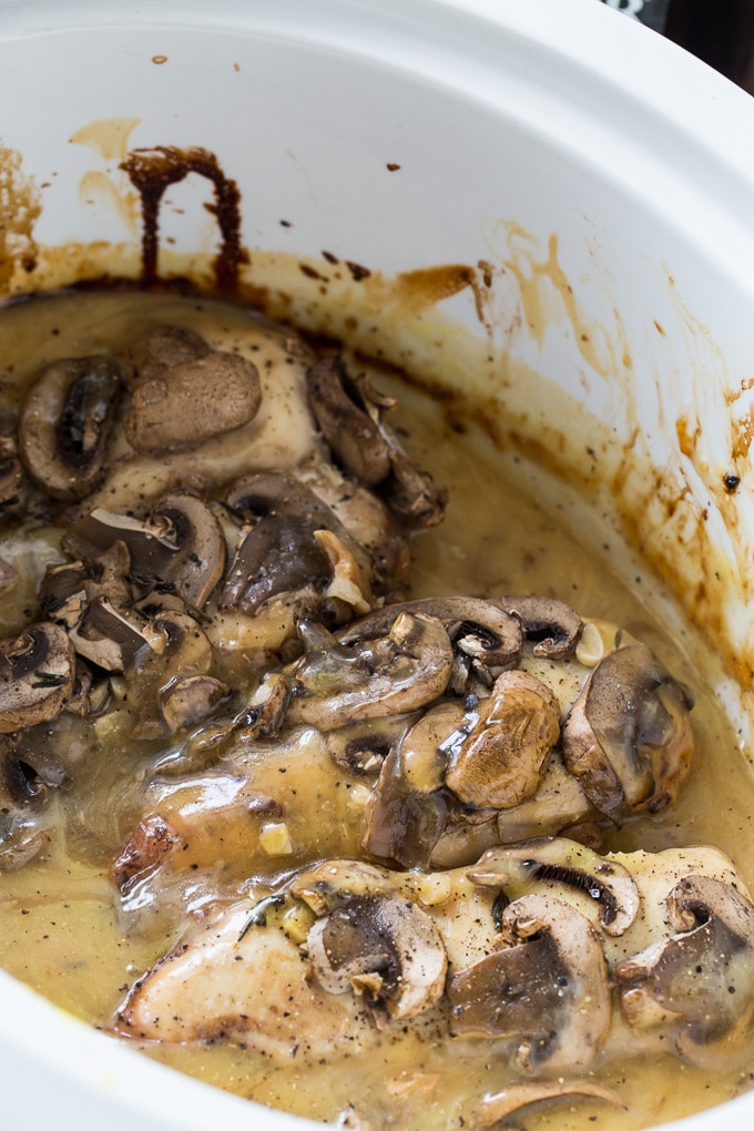 Crockpot Chicken Marsala Recipe - The Kitchen Wife