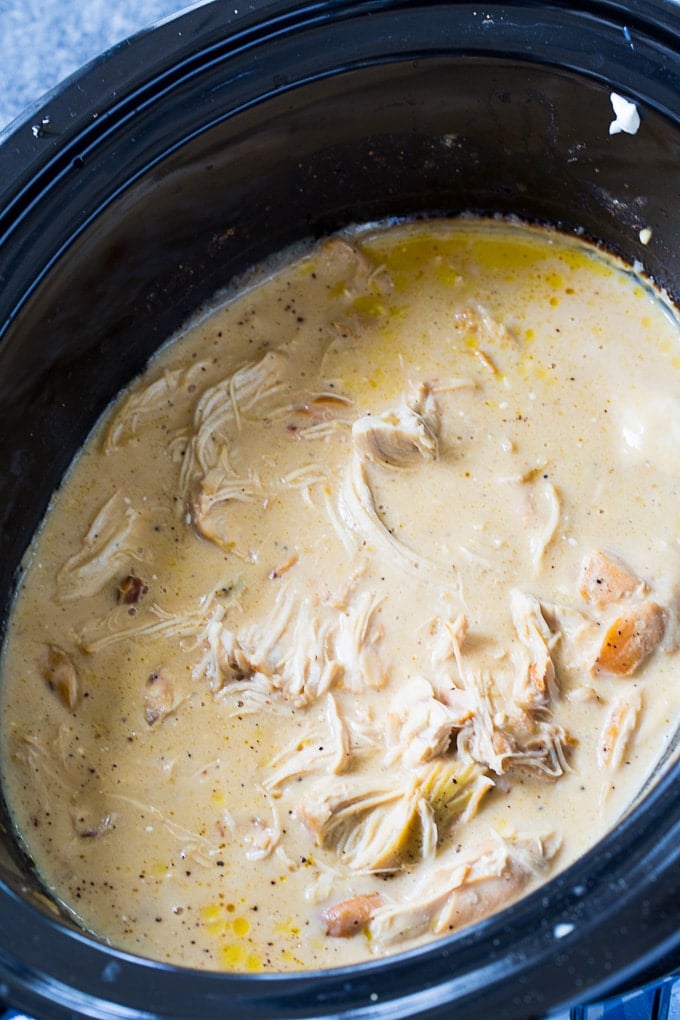 Crock Pot Chicken and Gravy in 6-quart slow cooker