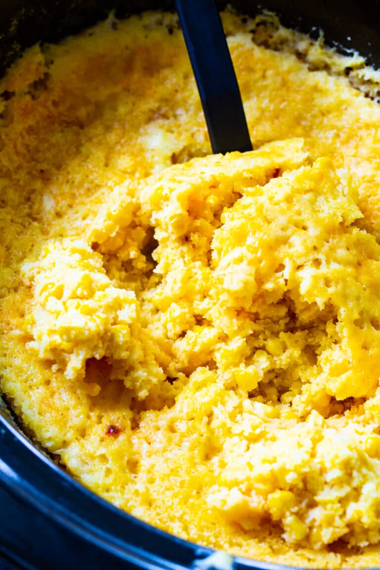 Crock Pot Corn Casserole Spicy Southern Kitchen