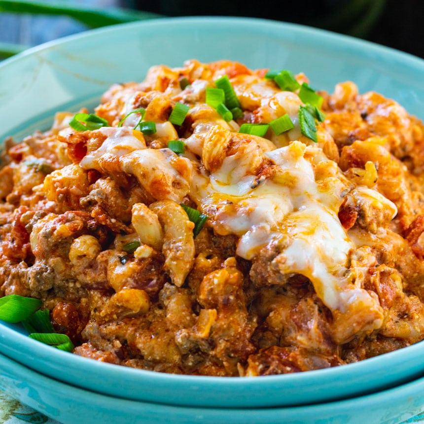 Crock Pot Homestyle Ground Beef Casserole Spicy Southern Kitchen