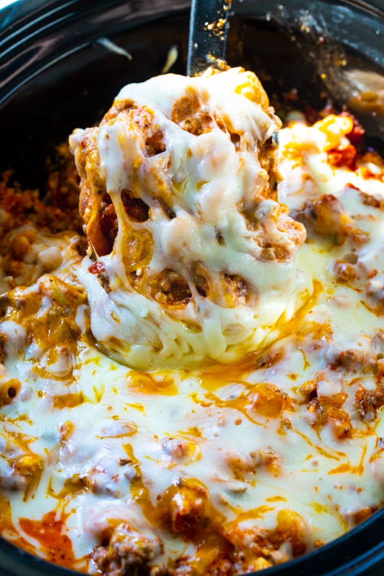 Crock Pot Homestyle Ground Beef Casserole - Spicy Southern Kitchen