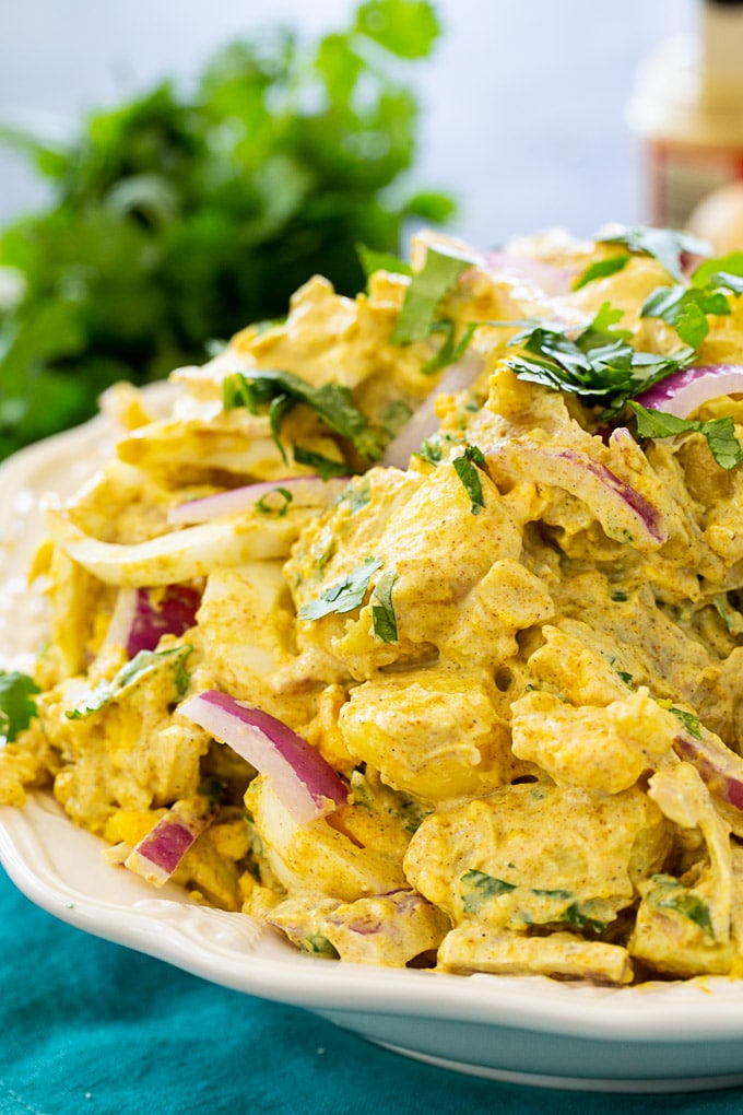 Curried Potato Salad Spicy Southern Kitchen