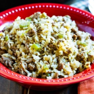 Dirty Rice in a bowl.