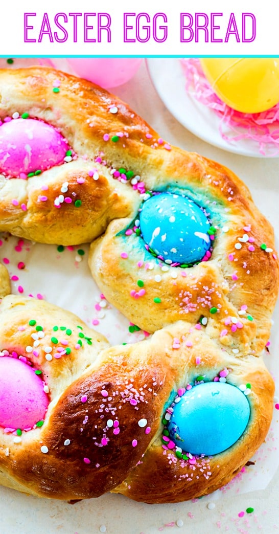 Easter Egg Bread - Spicy Southern Kitchen