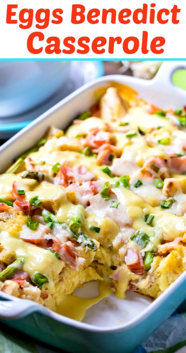 Overnight Eggs Benedict Casserole