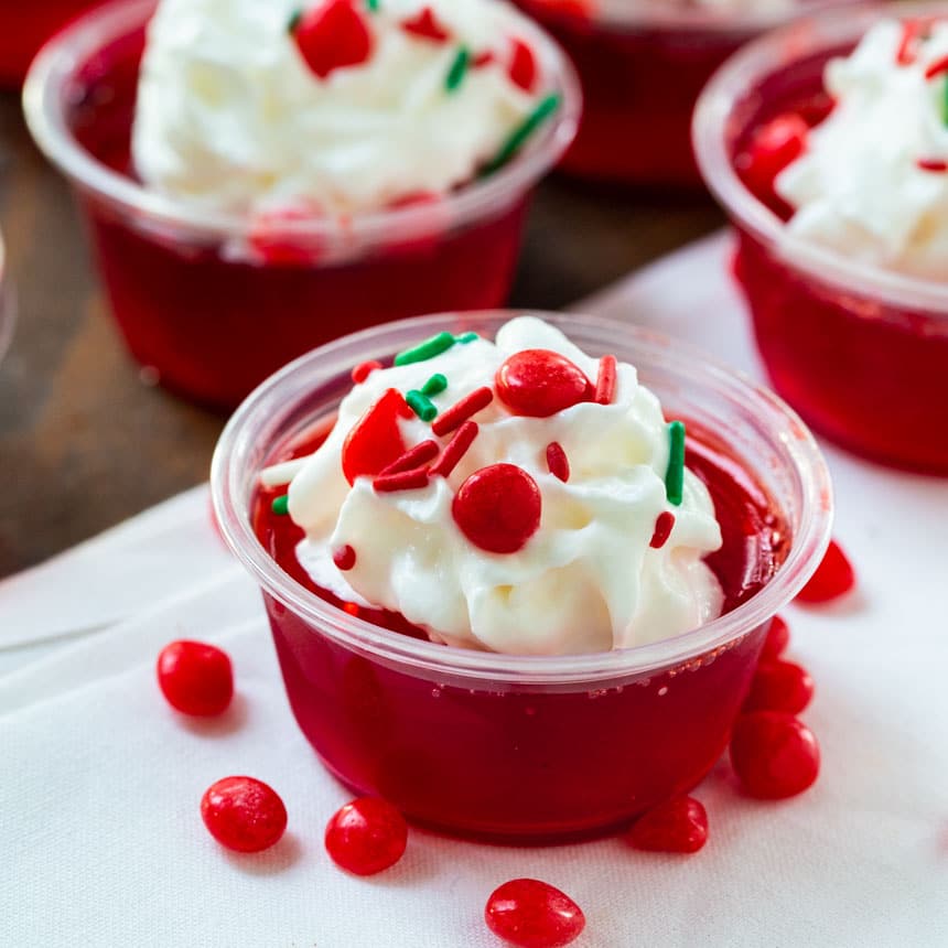 Christmas Jello Shots