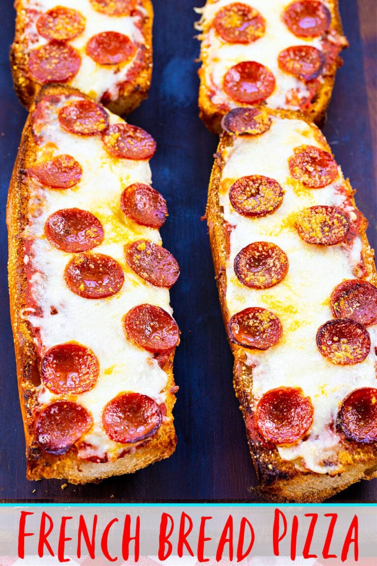 Pepperoni French Bread Pizza Spicy Southern Kitchen