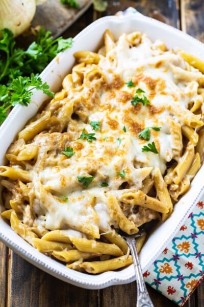 French Onion Pasta - Spicy Southern Kitchen