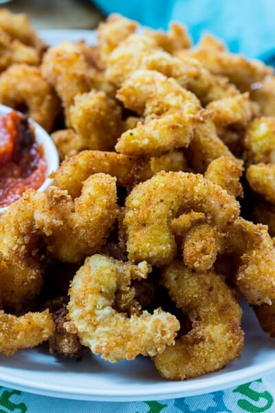 Crispy Fried Shrimp - Spicy Southern Kitchen