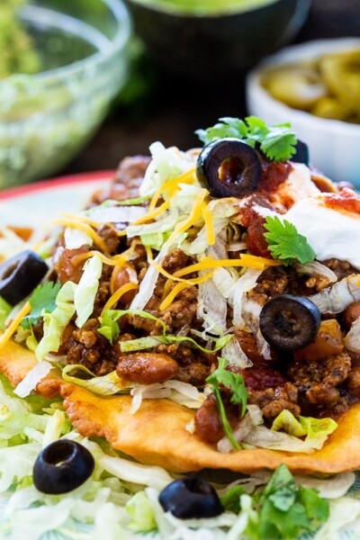 Fry Bread Tacos - Spicy Southern Kitchen