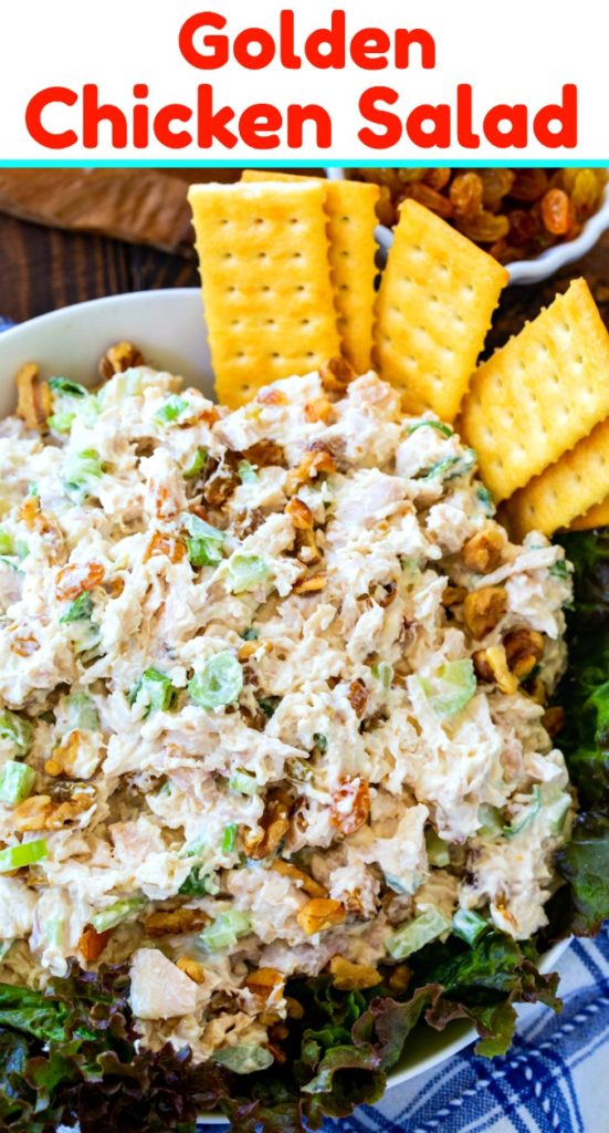 Golden Chicken Salad - Spicy Southern Kitchen