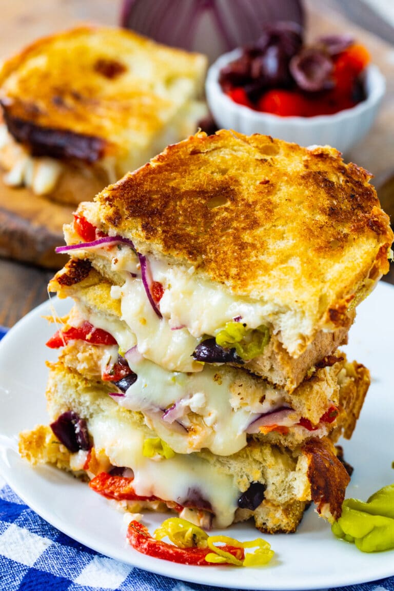 Greek Grilled Cheese - Spicy Southern Kitchen