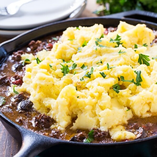 Hamburger Steak Skillet Casserole