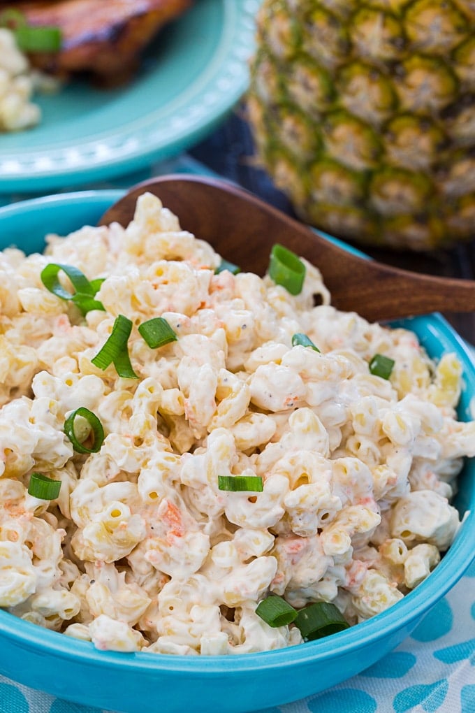 Hawaiian Macaroni Salad - Spicy Southern Kitchen