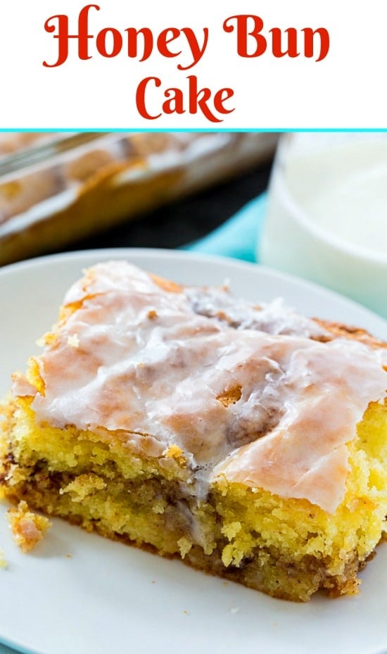 Honey Bun Cake