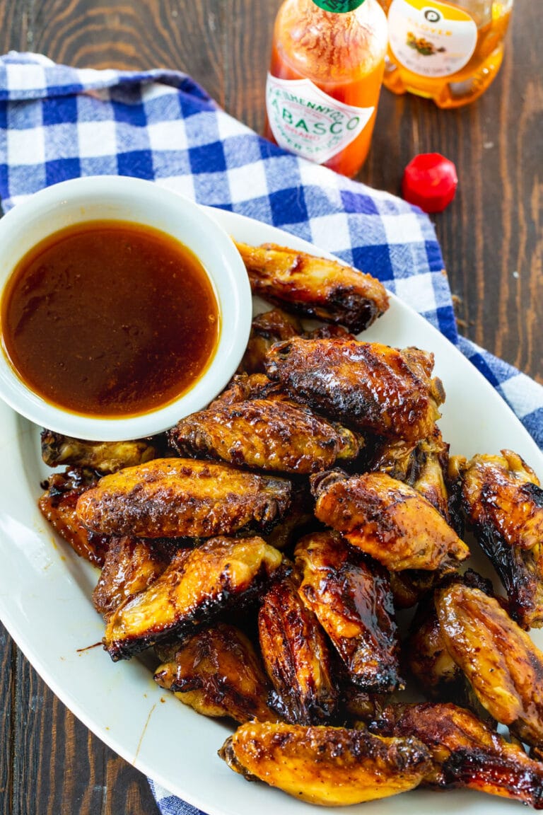 Honey TABASCO Wings Spicy Southern Kitchen