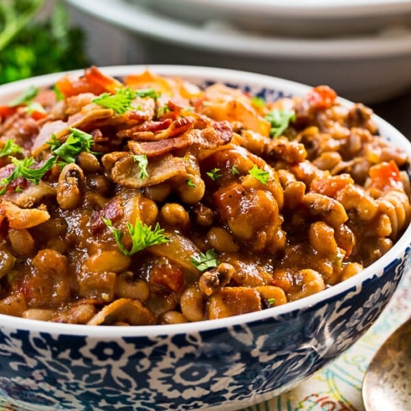 Hot and Spicy Black-Eyed Peas