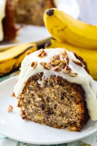 Hummingbird Bundt Cake with Cream Cheese Glaze